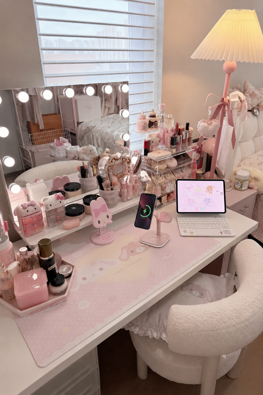 This is a true paradise for pink lovers.