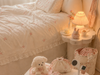 This is the room I decorated based on a Pinterest blogger's style.
