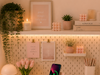 Calling all girls and boys who love pink—I’d like to share my pink desk with you all.